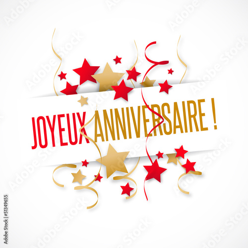 Joyeux anniversaire !
