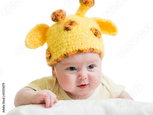 funny infant baby boy isola...