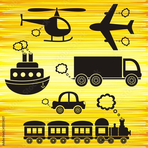 Transport icons