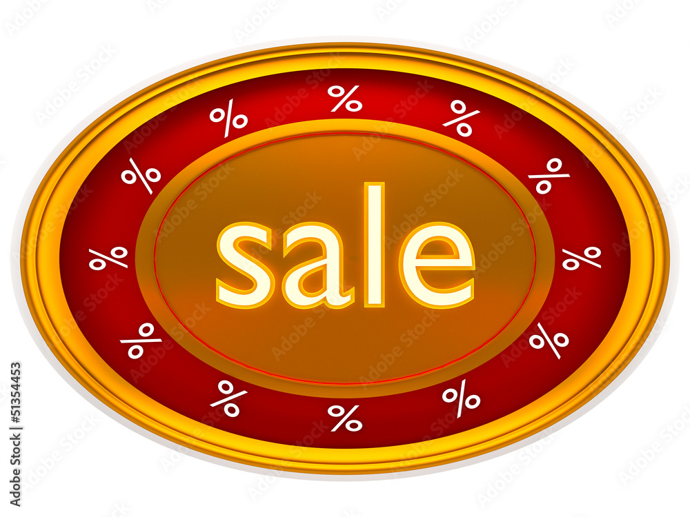 Fototapeta premium sale - 3D