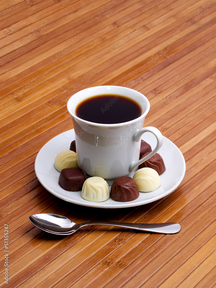 Coffee as a morning meal. Concept and idea Coffee as a morning meal. Concept and idea