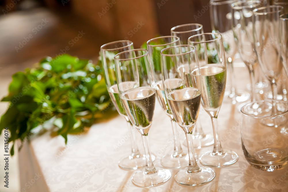 Glass of champagne Glass of champagne