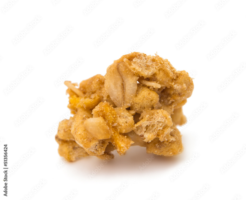 dessert of cereal c орехами isolated dessert of cereal c орехами isolated