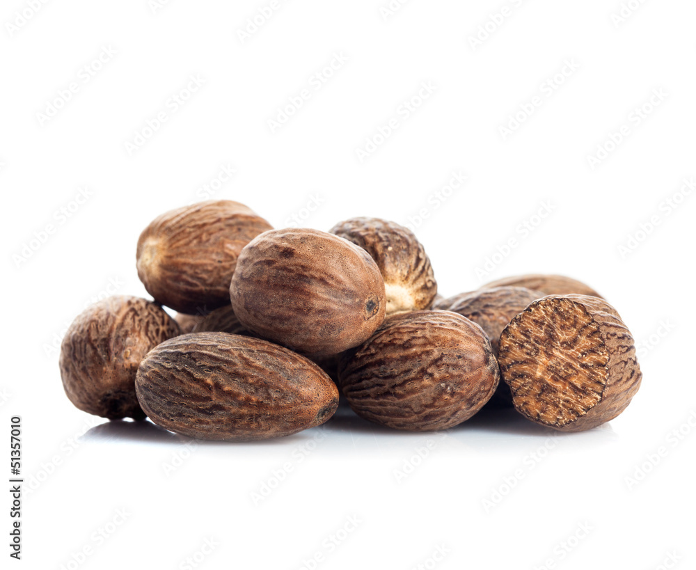 nutmeg isolated nutmeg isolated
