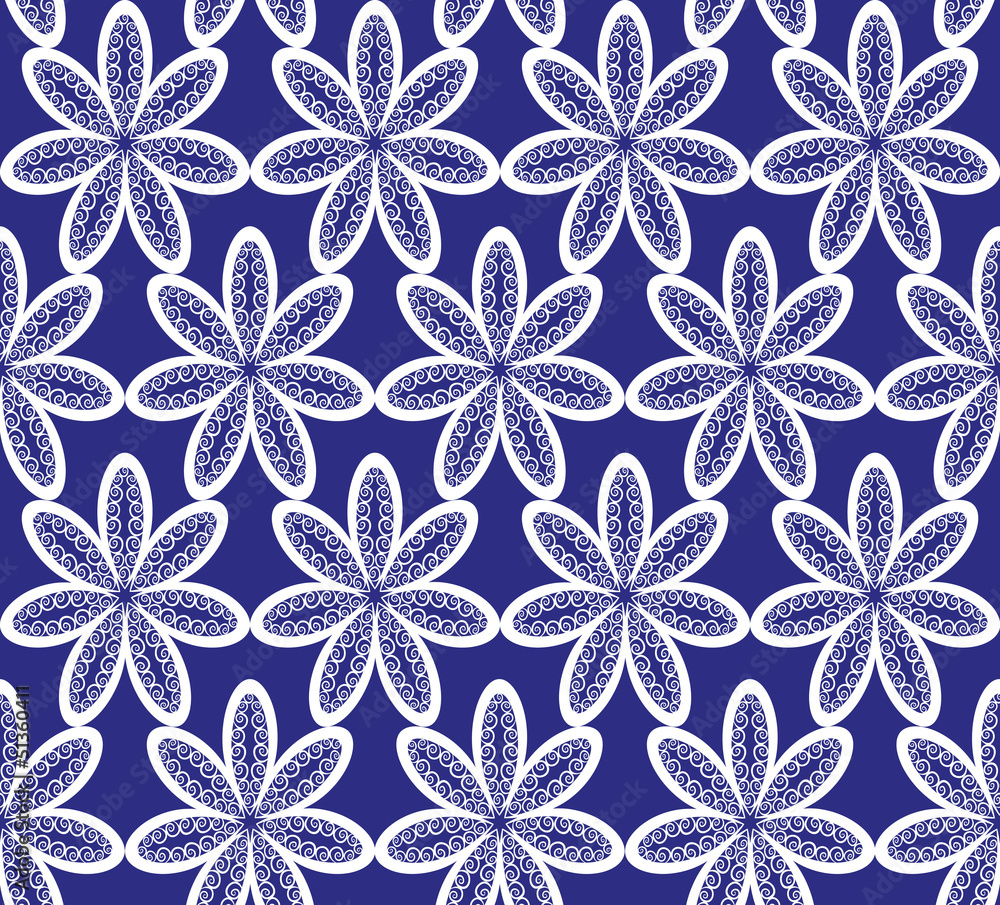 Seamless abstract ornament, openwork doily, vector Seamless abstract ornament, openwork doily, vector