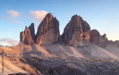 Italy Alps moutnain - Tre Cime di Lavaredo © TTstudio