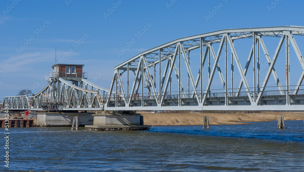 Fototapeta premium Meinigenbrücke zum Darß