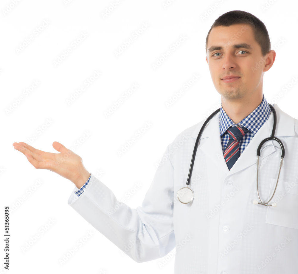 doctor holding something on his palm doctor holding something on his palm
