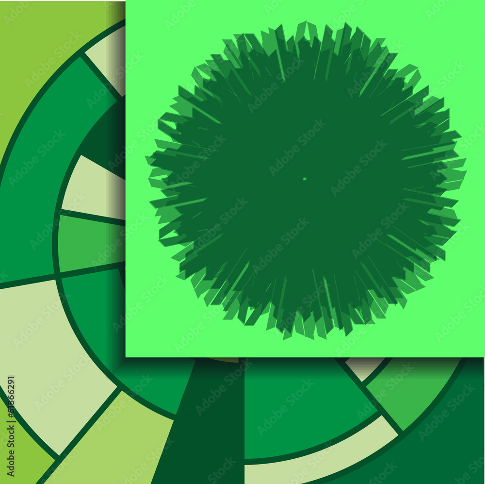 Abstrakte geometrische Gestaltung