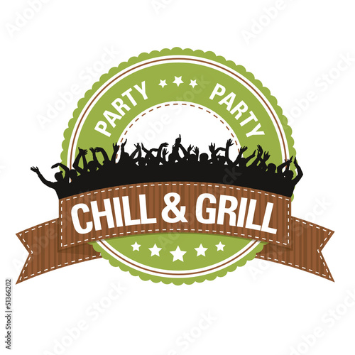 Button: Chill & Grill