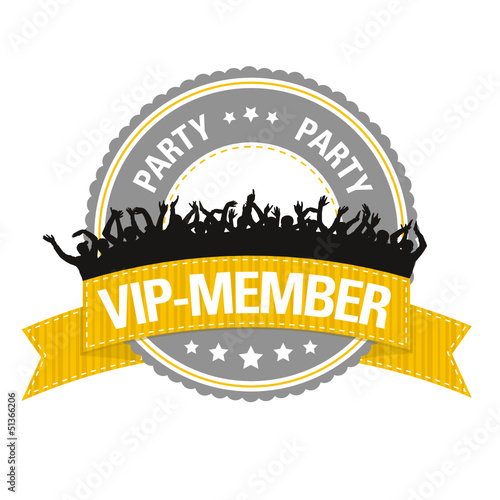 Button: Party VIP-Member
