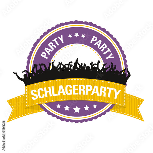 Button: Schlagerparty