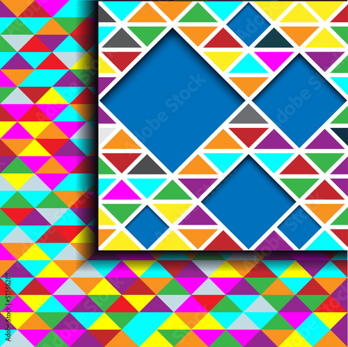 Abstrakte geometrische Gestaltung