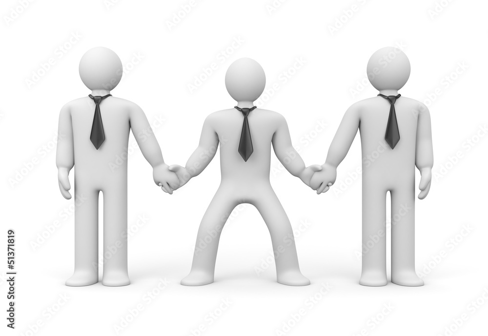 Partnership. Helping hand Partnership. Helping hand
