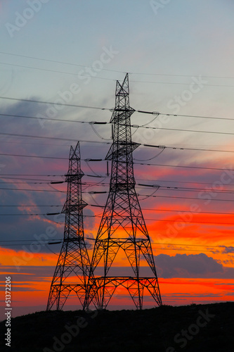 Electrical power distrubution photo