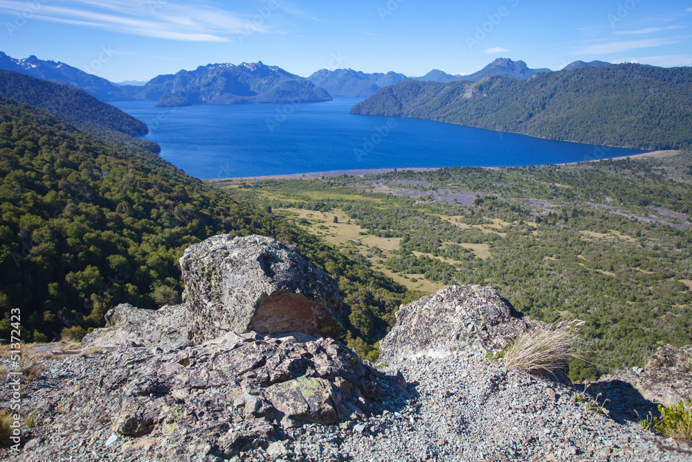 Obraz premium National park Lanin, Patagonia, Argentina