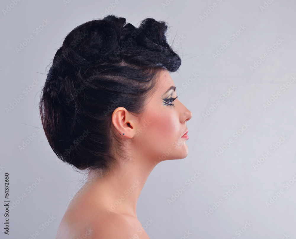 Beautiful Woman with Luxury Makeup Beautiful Woman with Luxury Makeup