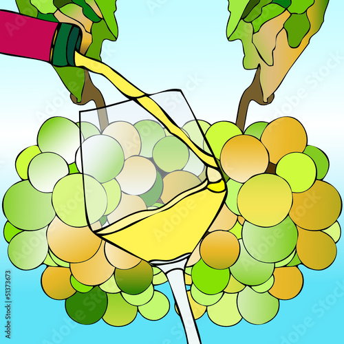 Vino Bianco e Vendemmia