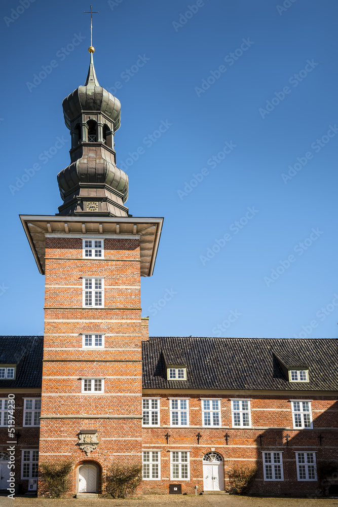 Obraz premium Part of castle in Husum