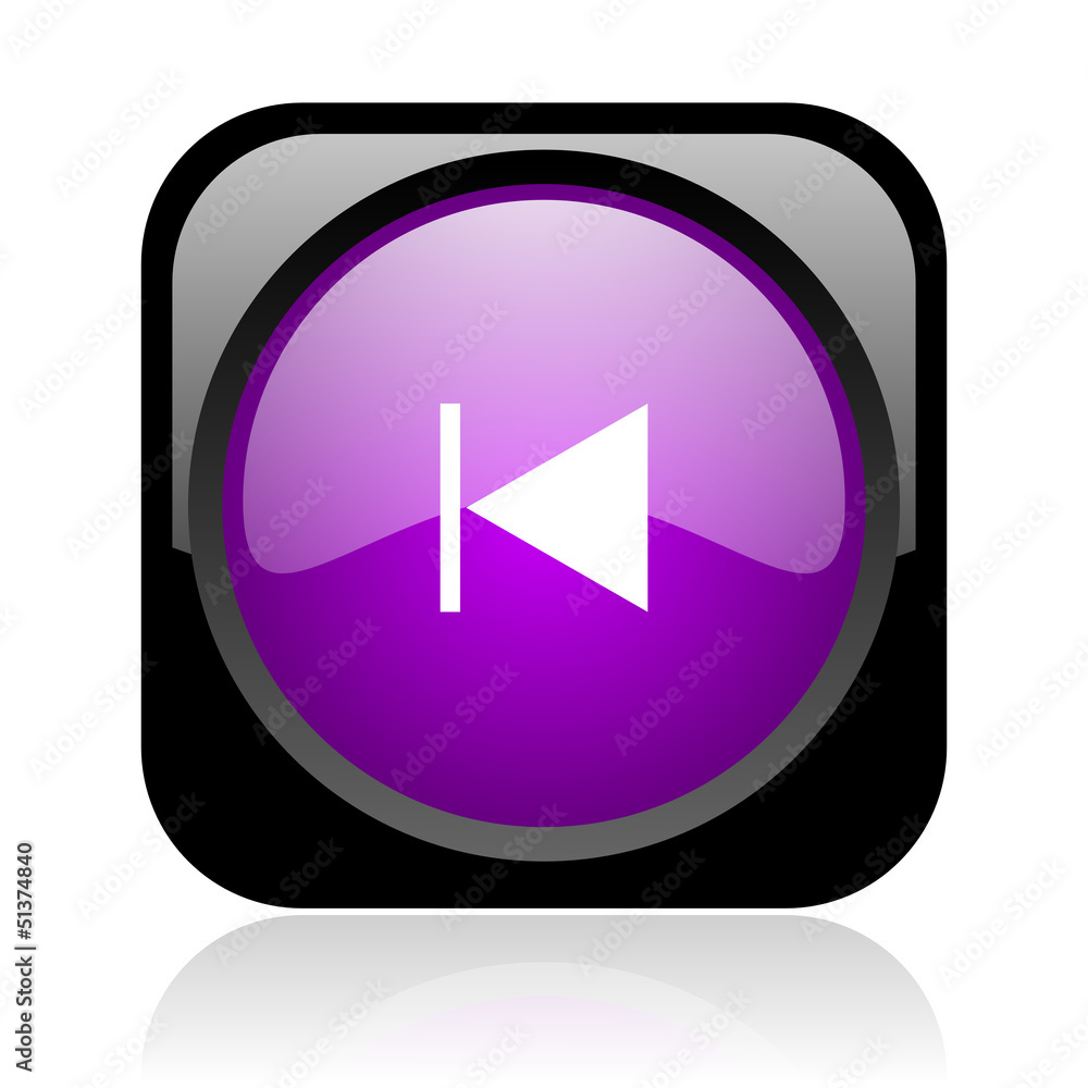 prev black and violet square web glossy icon prev black and violet square web glossy icon