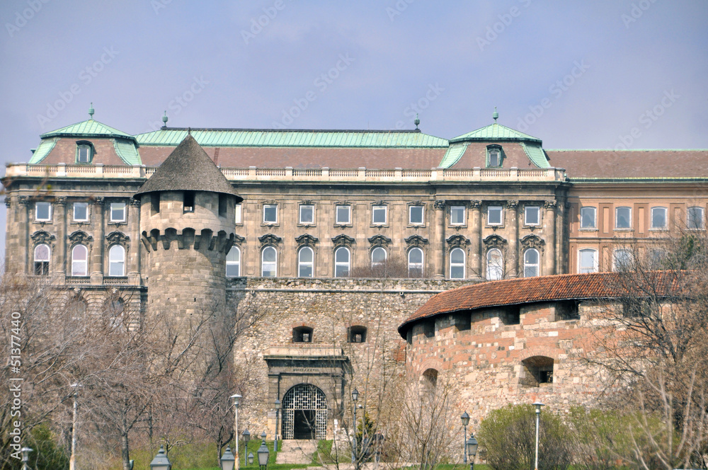 Burgpalast in Budapest, Ungarn