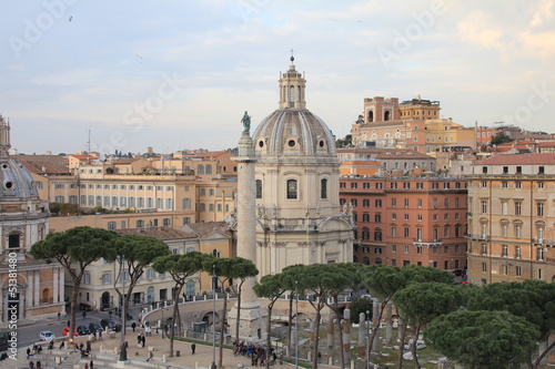 Roma la colonna traiana