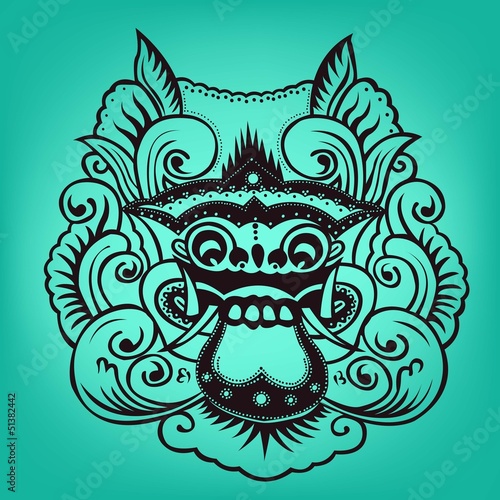 Balinese artwork barong