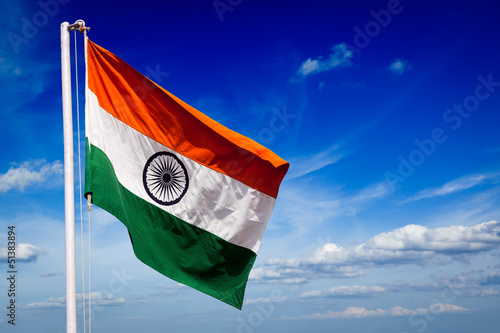 Billede på lærred India flag of India