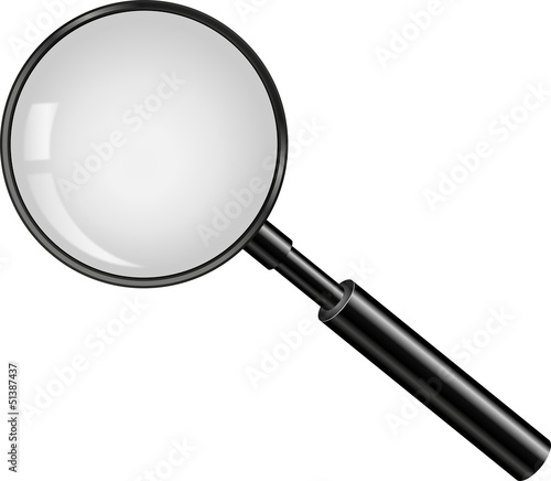 magnifying glass photo