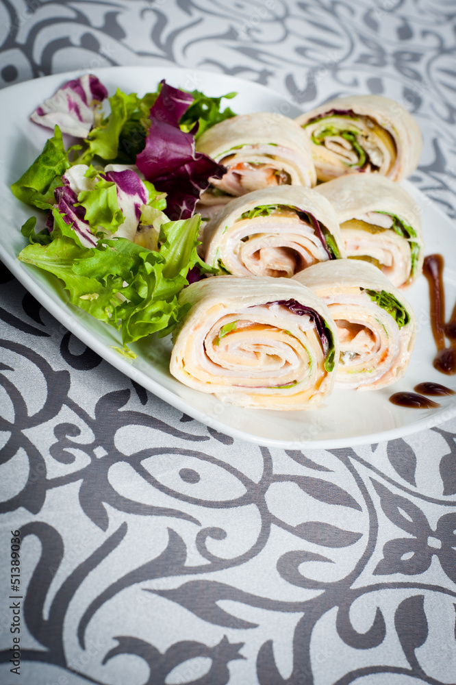 Fresh healthy vegetarian tortillas Fresh healthy vegetarian tortillas