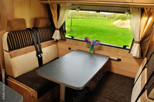 RV (camper, motorhome, caravan) interior