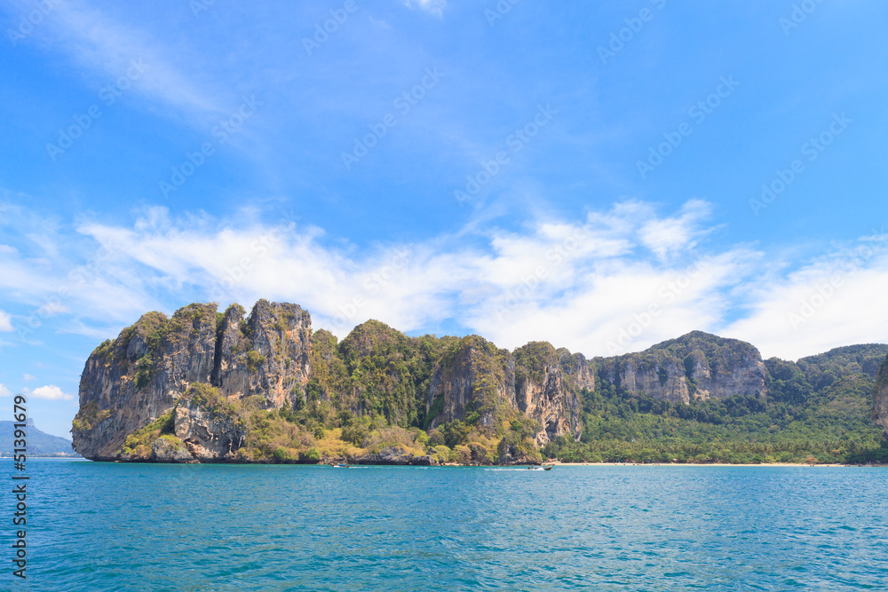 Obraz premium Sea and blue sky