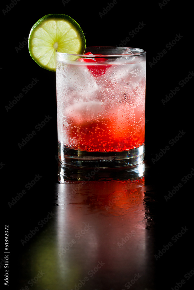 sparkling red cocktail sparkling red cocktail