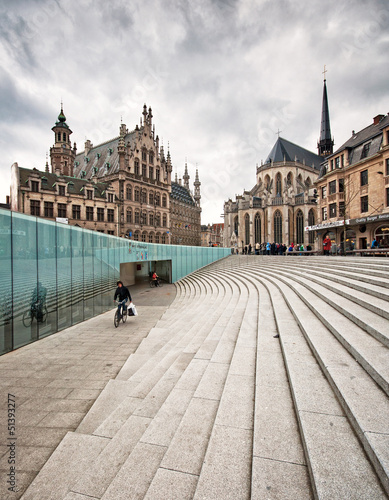 Old town of Leuven photo