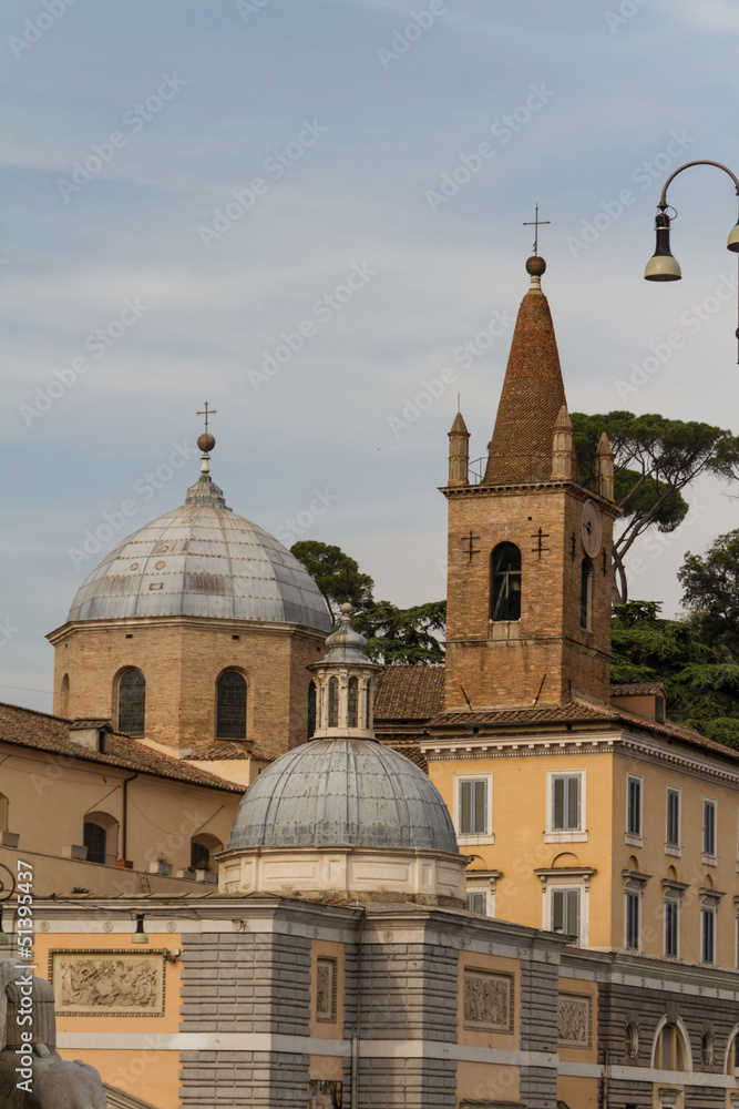 Piazza del Popolo in Rome