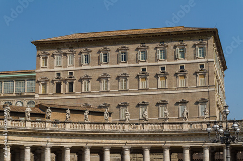 Buildings in Vatican  the Holy See within Rome  Italy. Part of S