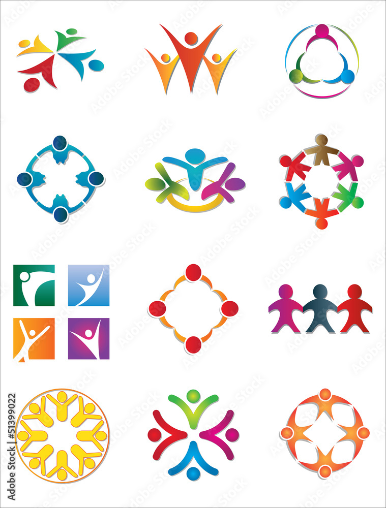 Fototapeta premium People Designs Pack
