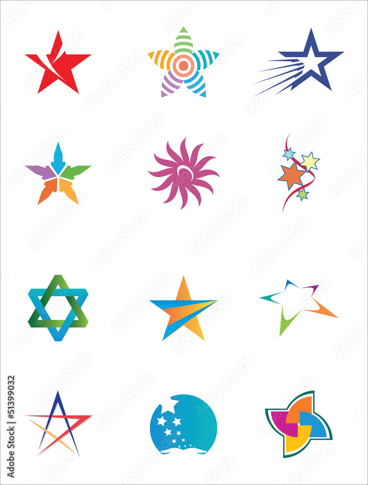 Obraz premium Stars Design Pack