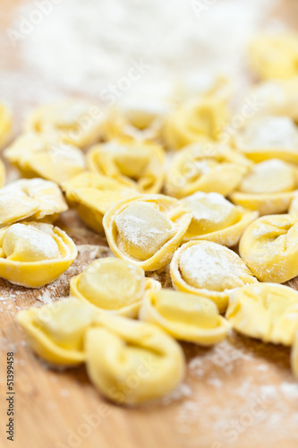 Tortellini with Spinach filling