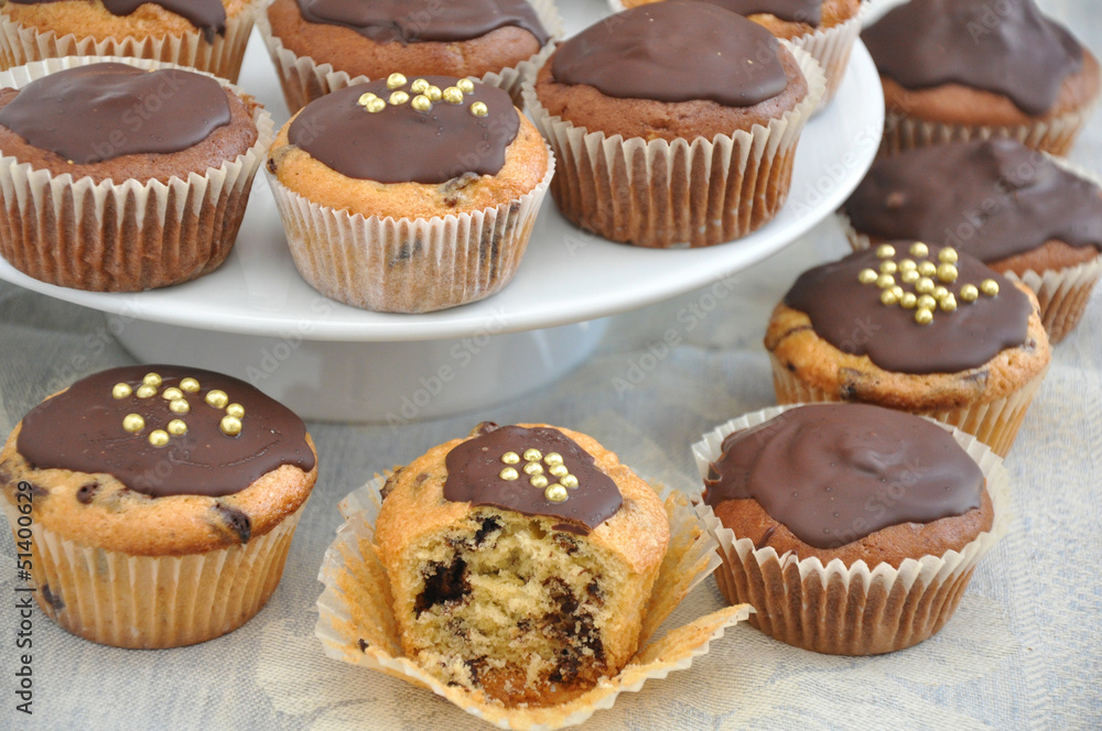 Schokoladen Muffins Schokoladen Muffins