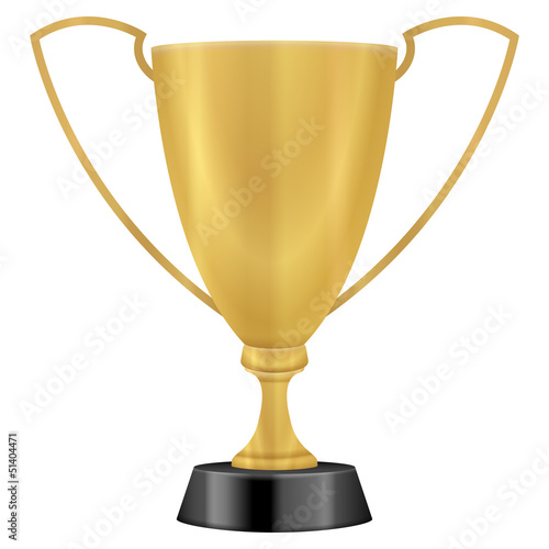 Gold trophy