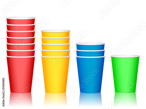 plastic cups