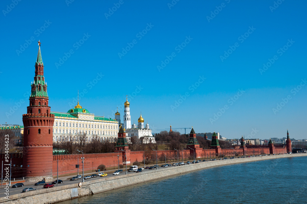 Kremlin in Moscow, Russia. landmark