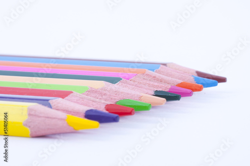 crayons with assorted colors