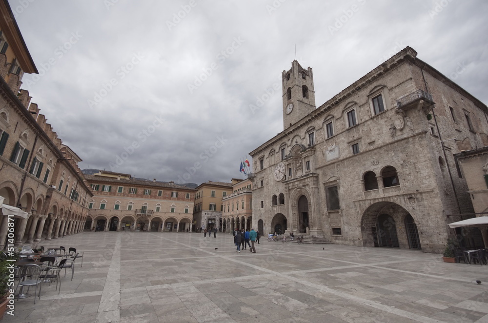 Ascoli Piceno, Piazza del Popolo, main square
