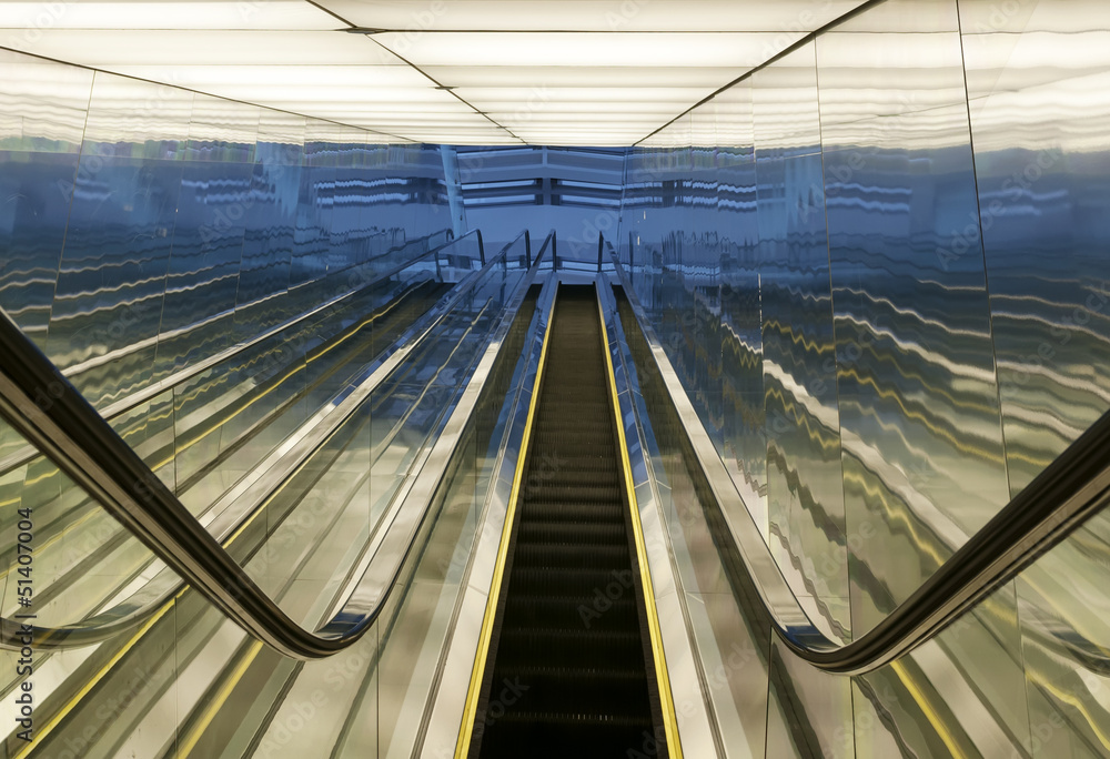 modern steps of moving business escalator modern steps of moving business escalator