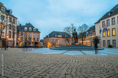 Place de Clairefontaine in Luxembourg