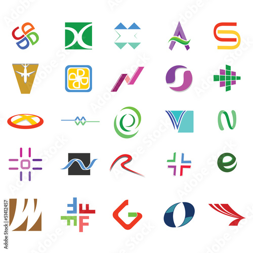 Abstract Icons and Symbols