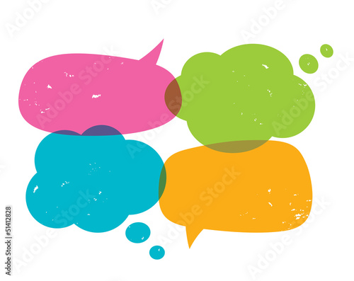 Speech bubbles
