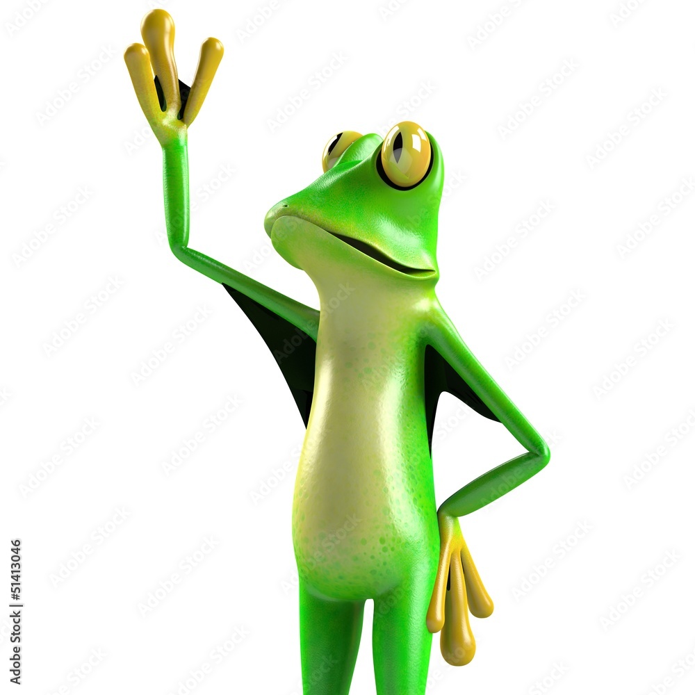 Green Crazy Frog | Poster